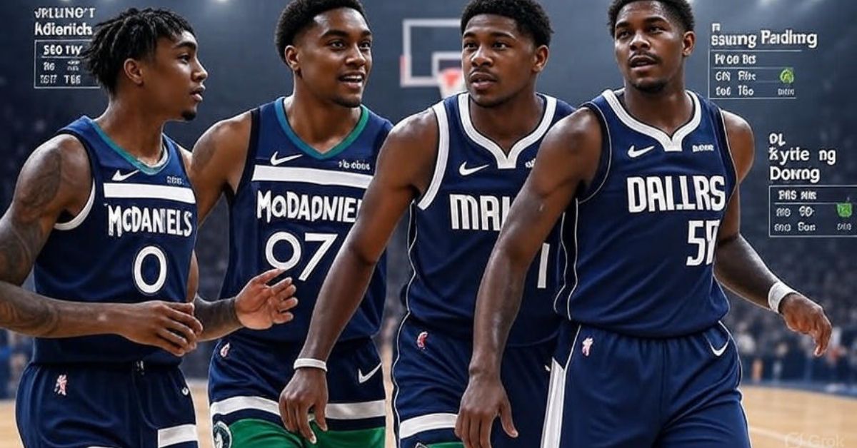 timberwolves vs dallas mavericks match player stats