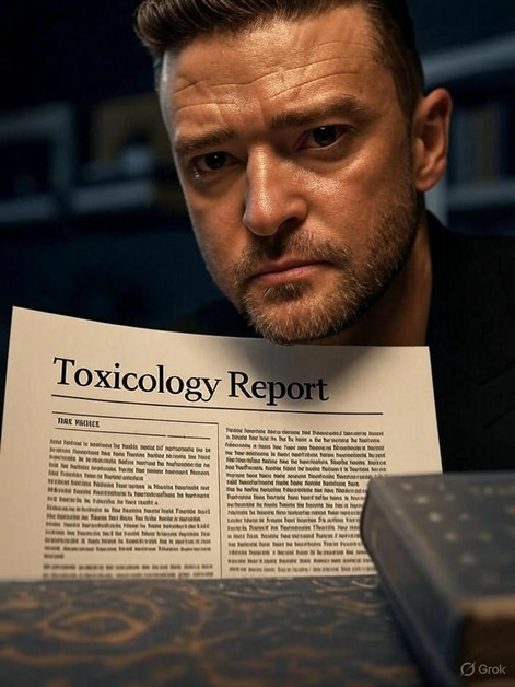 justin timberlake toxicology