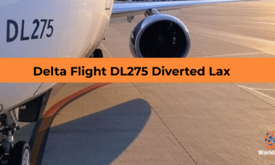 Delta Flight DL275 Diverted Lax